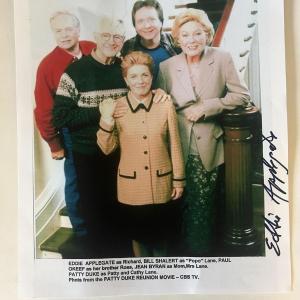 Photo of The Patty Duke Reunion Movie Eddie Applegate signed photo