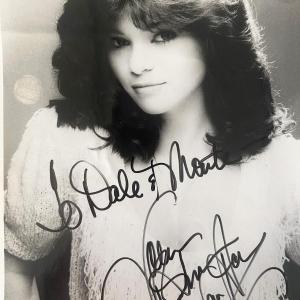 Photo of Valerie Van Halen signed photo. GFA Authenticated
