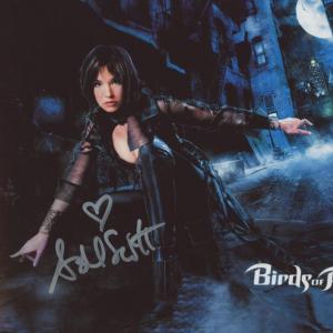 Photo of Ashley Scott signed "Birds of Prey" movie photo