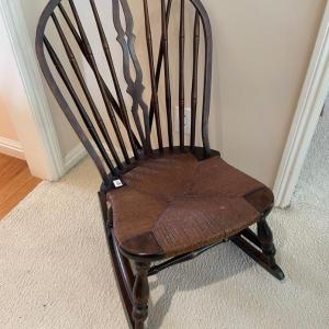 Photo of Sweet childs fiddleback rocking chair