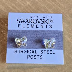 Photo of Swarovski Butterfly Earrings