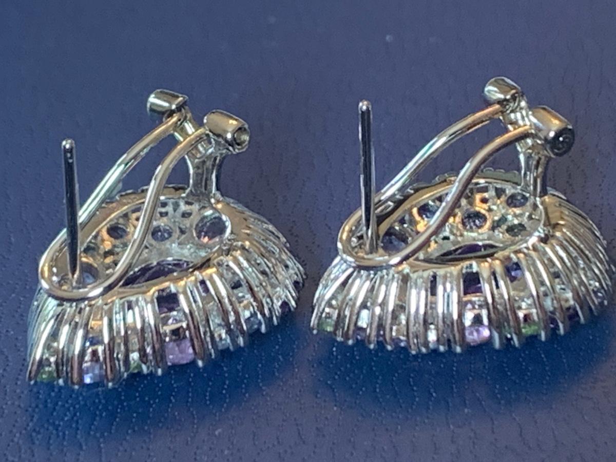 Photo 2 of Sterling Silver / Peridot Earrings