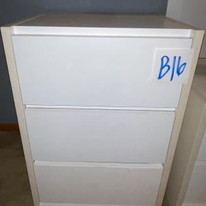 Photo of B16-Narrow three drawer dresser