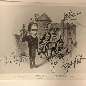 Photo of The Munsters cast signed photo