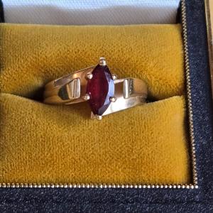 Photo of 10k Gold & Ruby Ring