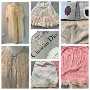 Photo of Vintage Women’s Nightgown Slip Lot