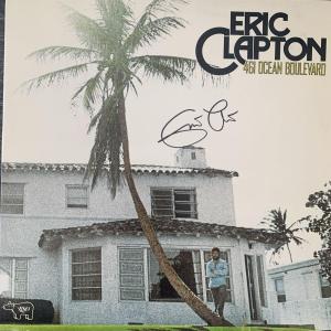 Photo of Eric Clapton 461 Ocean Boulevard signed album