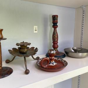 Photo of Mixed lot of candlesticks