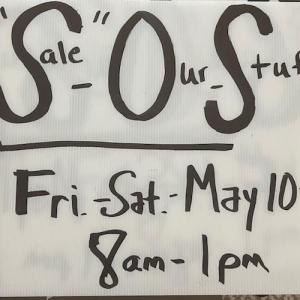 Photo of SOS (Sale Our Stuff -  Friday and Saturday  8 am - 1 pm