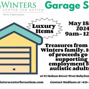 Photo of Winters Center for Autism Garage Sale