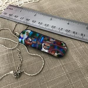 Photo of Large Glass Pendant with Chain