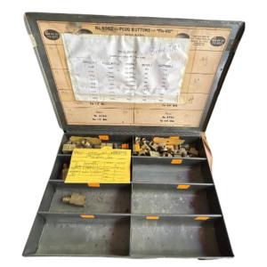 Photo of Vintage AUV CO Steel Compartment Storage Box