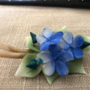 Photo of Vintage Capodimonte Porcelain Italy Flower Brooch