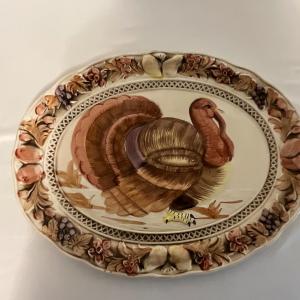Photo of Vintage Turkey Platter