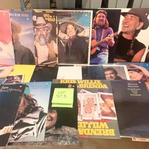 Photo of Huge Willie Nelson Records Lot 20 Albums