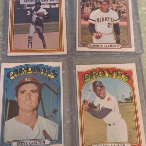 Photo of 1972 Topps Baseball Cards - 400 Cards In Binder