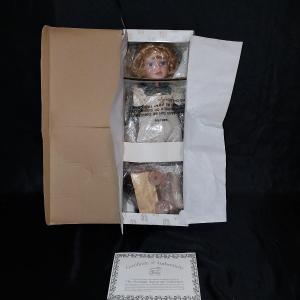 Photo of PORCELAIN DOLLWITH CERTIFICATE OF AUTHENTICITY