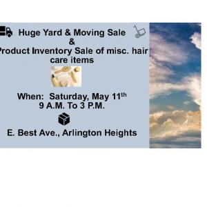 Photo of Garage Sale/Yard/Moving Sale - Saturday, May 11 - 9-3