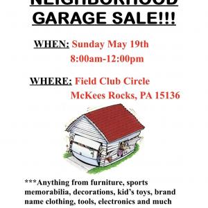 Photo of Neighborhood garage sale yard sale