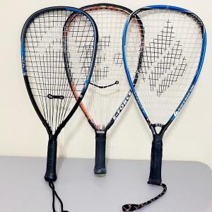Photo of Assortment Of Three (3) Racquetball Racquets