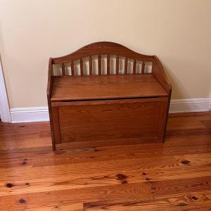 Photo of LITTLE FOLKS ~ Solid Wood Toy Box