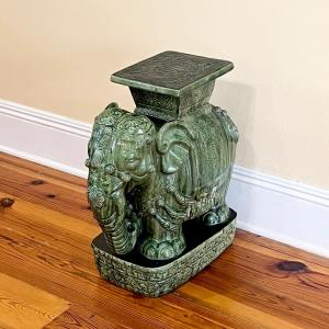Photo of Ceramic Elephant Plant Stand