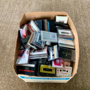 Photo of LOT 211 P: Vintage Cassette Tape & CD Collection