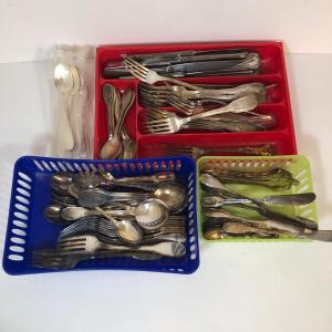 Photo of LOT 184K: Collection of Silverplated Flatware
