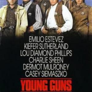 Photo of Young Guns original movie poster