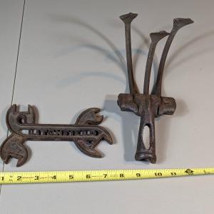 Photo of Antique RARE "Litchfield" Cut-out Wrench & Cultivator Tools