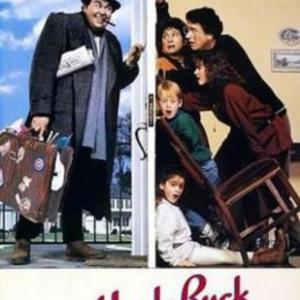 Photo of Uncle Buck original double-sided movie poster