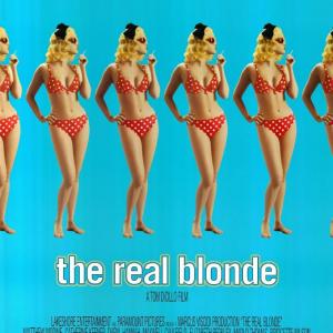 Photo of The Real Blonde 1998 original movie poster