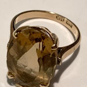 Photo of 14k Yellow Gold Estate Ring Size 7 / 5 grams