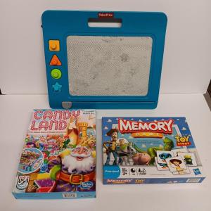 Photo of Candy Land Game - Memory Game - Magnetic board with shapes