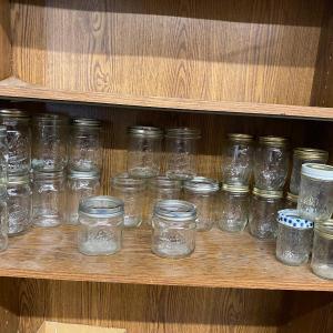 Photo of Different Sized Canning Jars