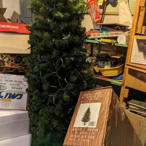 Photo of 6 1/2' Christmas Tree with Lights and Original Box