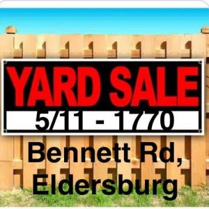 Photo of Yard sale, Saturday, 5/11/24
