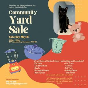 Photo of Kitty Cottage Adoption Center's Semi-Annual Yard Sale