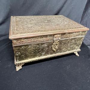 Photo of Silver plate jewelry box