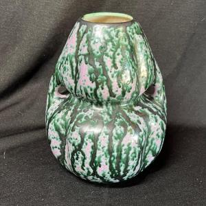 Photo of Unusual marbled vase