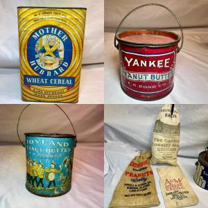 Photo of Country Store Collectibles - Tins & Sack’s (BS-RG)