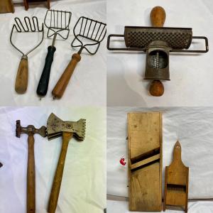 Photo of Vintage Wooden Handled Utensils & More (BS-RG)