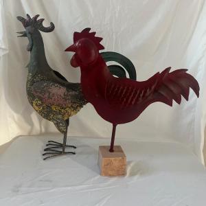 Photo of Metal Rooster Art (G-MG)