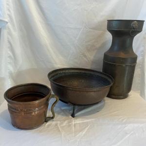 Photo of Trio of Copper Pots (G-MG)