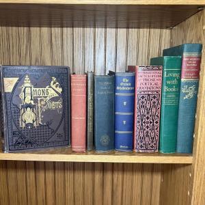 Photo of Vintage & Antique Literary Books Includes First Edition (LR-RG)