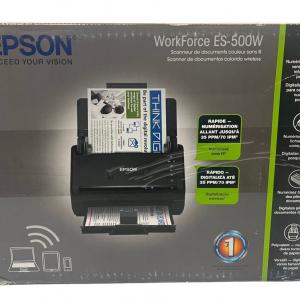 Photo of Epson Work Force - Wireless Color Document Scanner ES-500W