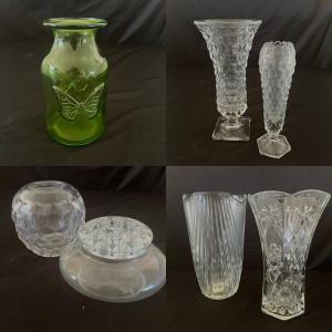 Photo of Hoosier & More Glass Vases (LR-RG)