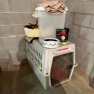 Photo of Petmate Pet Porter Dog Kennel, Ramp, & More Pet Supplies (BS-MG)