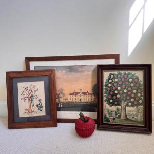 Photo of Currier & Ives ‘The Tree of Temperance’ & More Folk-Art Prints (UB1-DZ)