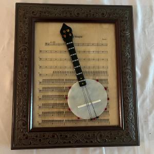 Photo of Diane Bartlett Dueling Banjos Fused Glass (BS-MG)